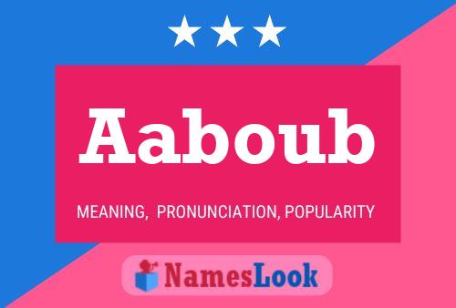 Aaboub Naam Poster