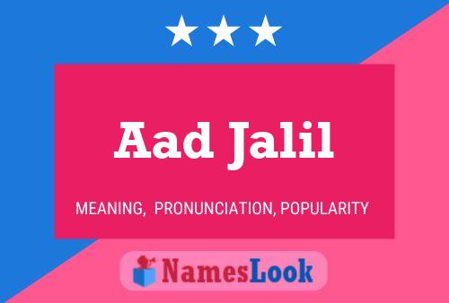 Aad Jalil Naam Poster