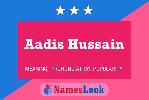 Aadis Hussain Naam Poster