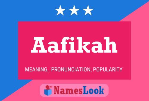 Aafikah Naam Poster