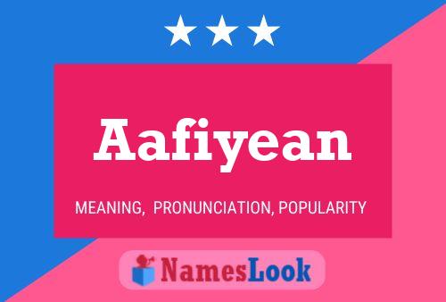 Aafiyean Naam Poster