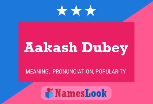 Aakash Dubey Naam Poster