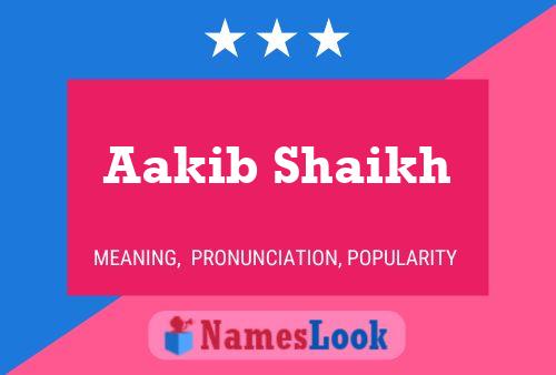 Aakib Shaikh Naam Poster