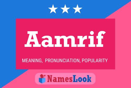 Aamrif Naam Poster