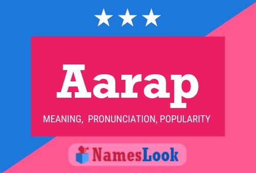 Aarap Naam Poster