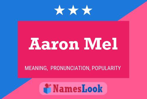 Aaron Mel Naam Poster