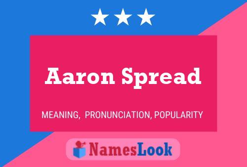 Aaron Spread Naam Poster