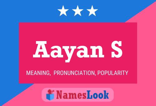 Aayan S Naam Poster