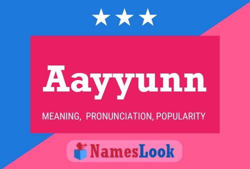 Aayyunn Naam Poster