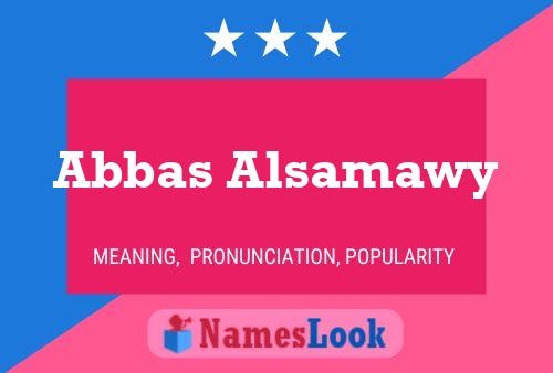 Abbas Alsamawy Naam Poster