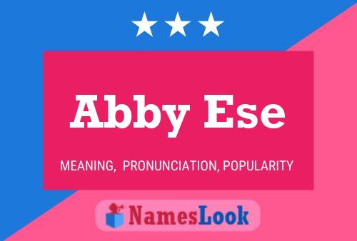 Abby Ese Naam Poster