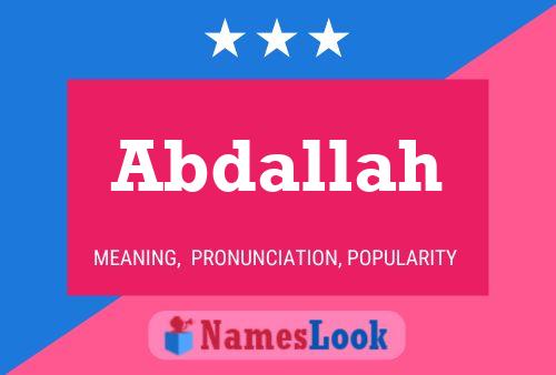 Abdallah Naam Poster