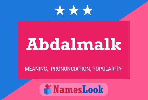 Abdalmalk Naam Poster