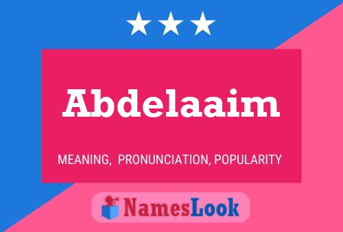 Abdelaaim Naam Poster