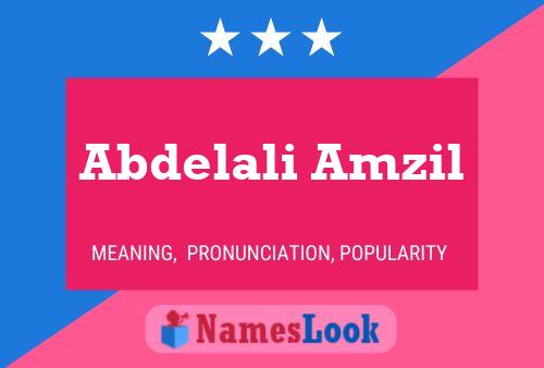 Abdelali Amzil Naam Poster