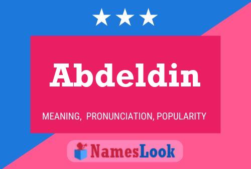 Abdeldin Naam Poster