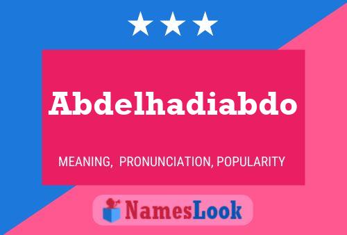 Abdelhadiabdo Naam Poster