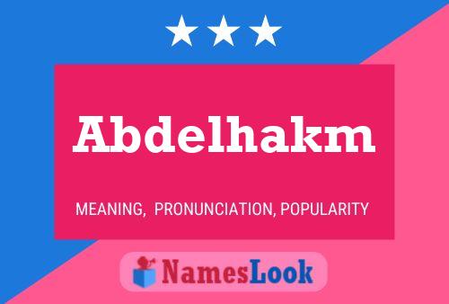 Abdelhakm Naam Poster