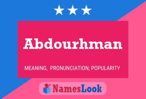 Abdourhman Naam Poster