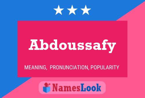 Abdoussafy Naam Poster