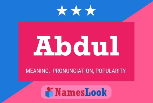 Abdul Naam Poster