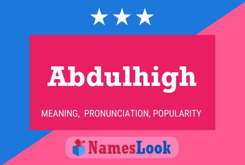 Abdulhigh Naam Poster