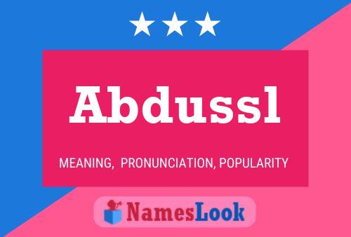 Abdussl Naam Poster