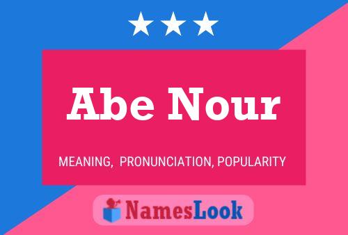 Abe Nour Naam Poster