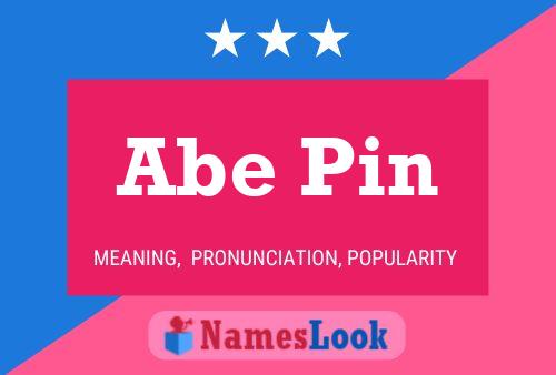 Abe Pin Naam Poster