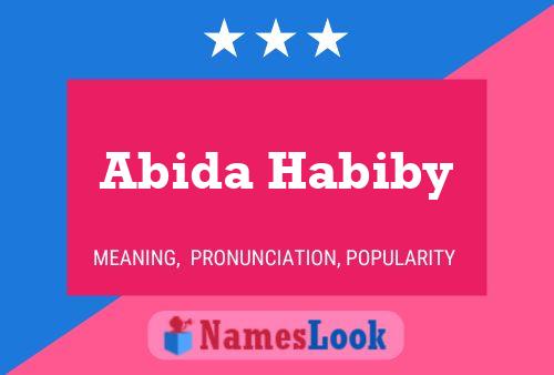 Abida Habiby Naam Poster