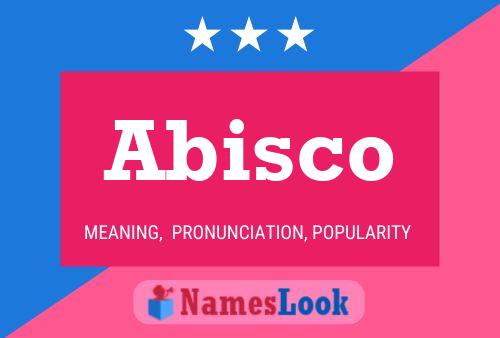 Abisco Naam Poster