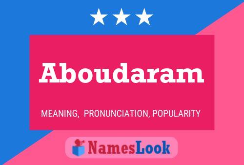 Aboudaram Naam Poster