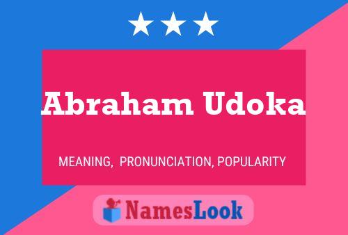 Abraham Udoka Naam Poster