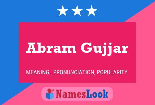 Abram Gujjar Naam Poster