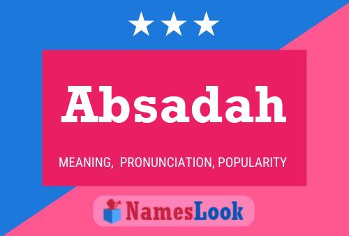 Absadah Naam Poster