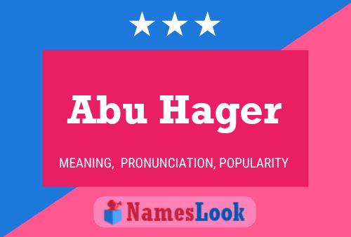 Abu Hager Naam Poster