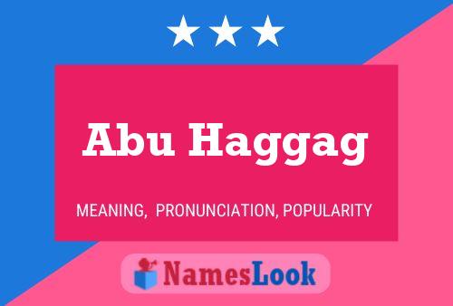 Abu Haggag Naam Poster