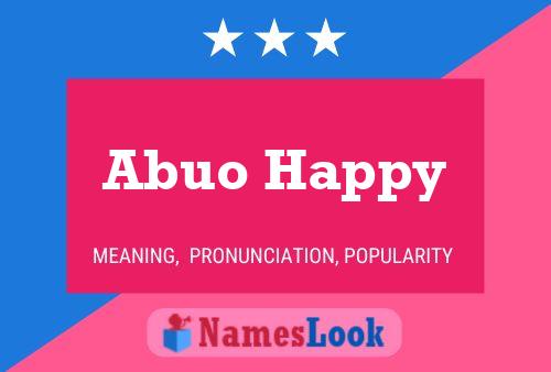 Abuo Happy Naam Poster