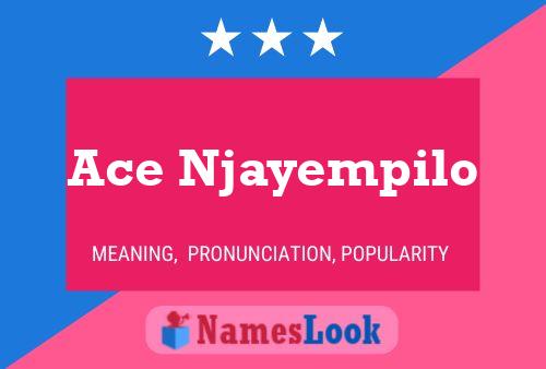 Ace Njayempilo Naam Poster