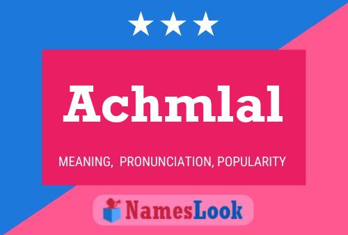 Achmlal Naam Poster