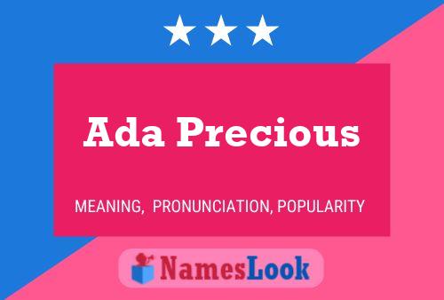 Ada Precious Naam Poster