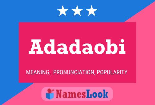 Adadaobi Naam Poster