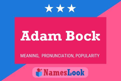 Adam Bock Naam Poster