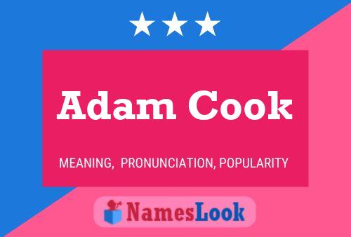 Adam Cook Naam Poster