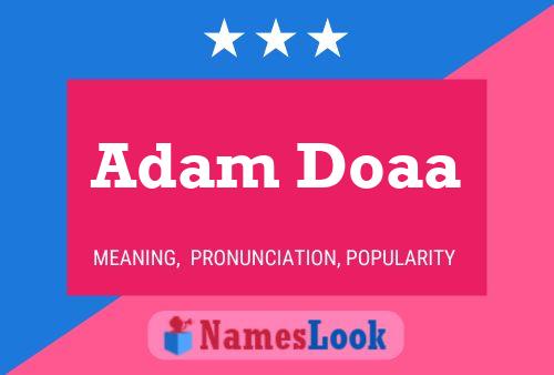 Adam Doaa Naam Poster