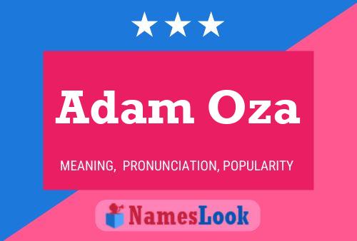 Adam Oza Naam Poster