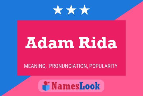 Adam Rida Naam Poster