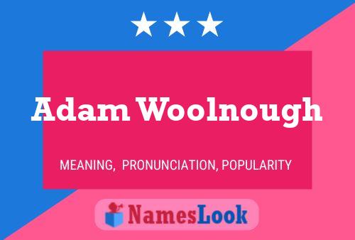 Adam Woolnough Naam Poster