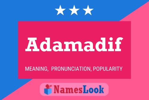 Adamadif Naam Poster