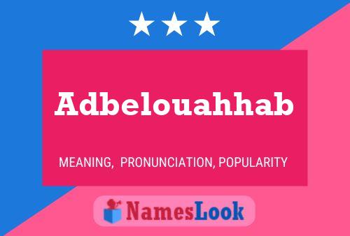 Adbelouahhab Naam Poster